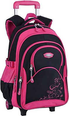 کیف مدرسه دخترانه چرخ دار